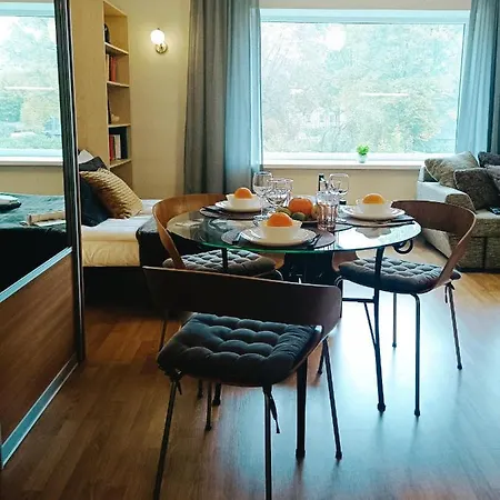 Lägenhet Homey Nest In Midtown Center, Up To 4 Guests, Steps From The Park, Free Parking Riga