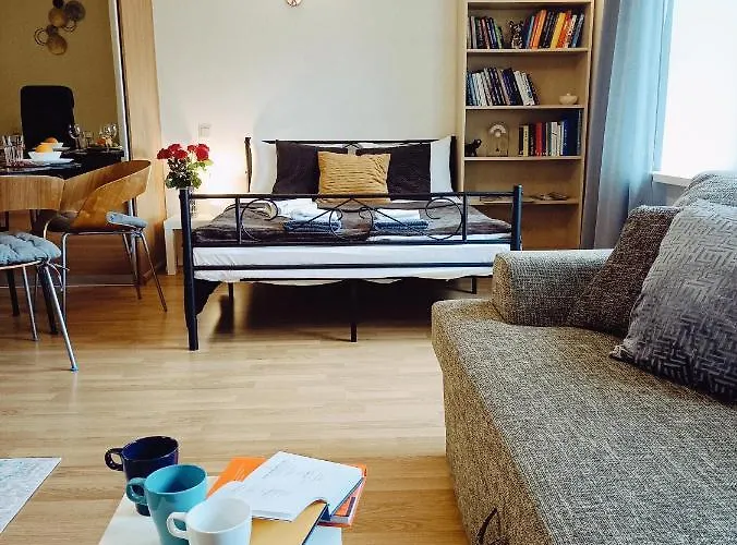 Homey Nest In Midtown Center, Up To 4 Guests, Steps From The Park, Free Parking * Рига