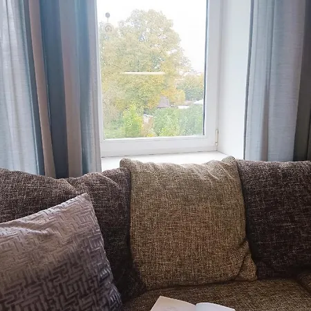Apartment Homey Nest In Midtown Center, Up To 4 Guests, Steps From The Park, Free Parking Riga
